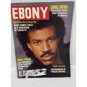 Ebony Mag February 1987 – Lionel Richie / Mike Tyson / Spud Webb/Clifton Davis
